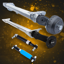 Essieux et suspension