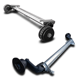 Essieux remorque bateau