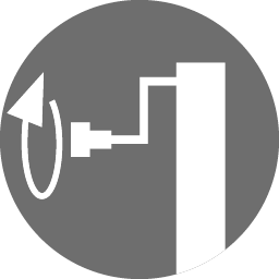 Manivelle sur le côté