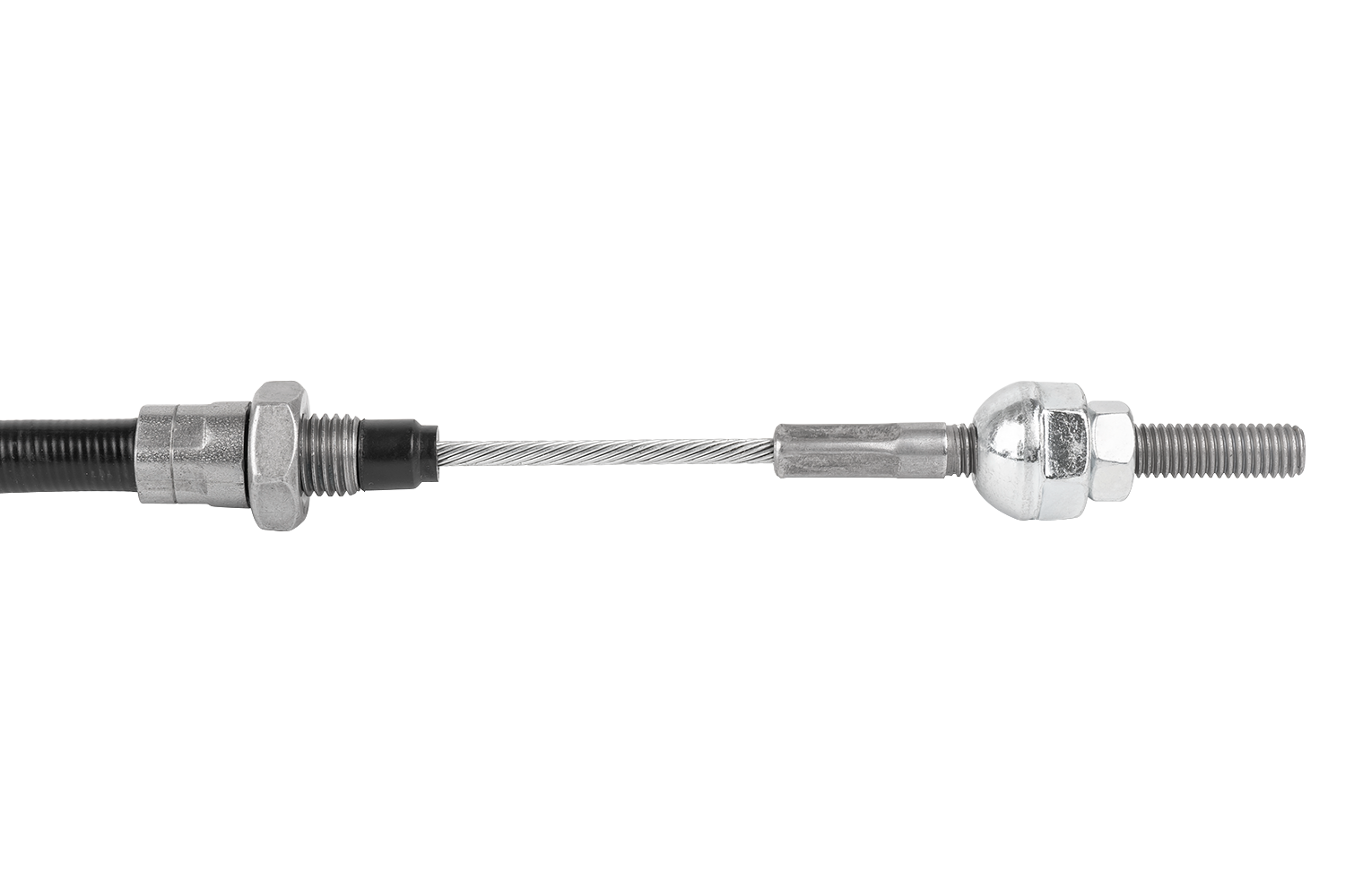 Câbles De Frein Pour Remorque Knott - Lot De 2, Longueur 2040 Mm, Filetage M8/M12, Nirosta - Compatible Nombreuses Marques