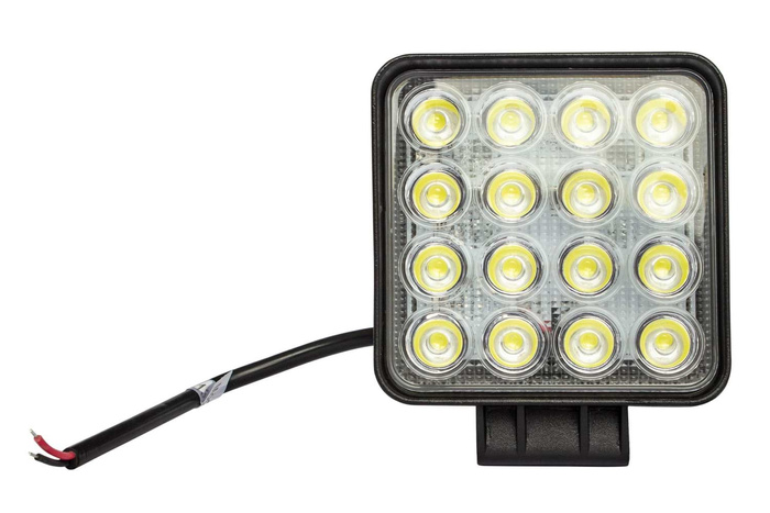 Lampe LED carrée 16 diodes LED 3400 Lm 