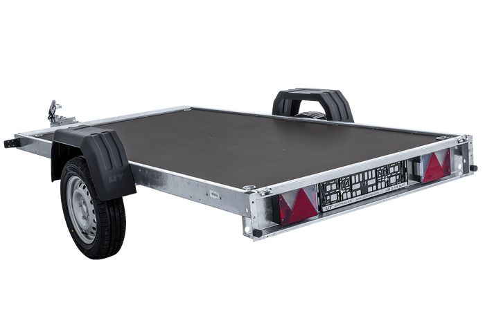 Remorque porte-voitures 264x125 UNITRAILER FORCE 264 KIPP