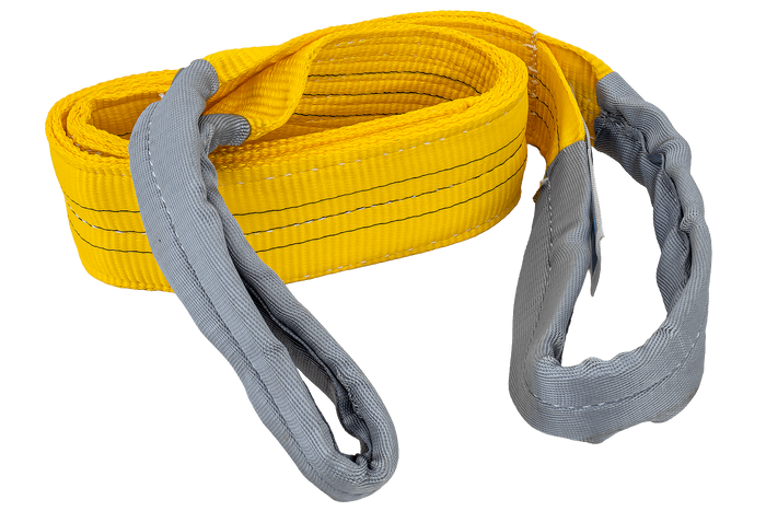 Sangle, élingue de levage HEFFA 2 m/90 mm/3 t avec boucles