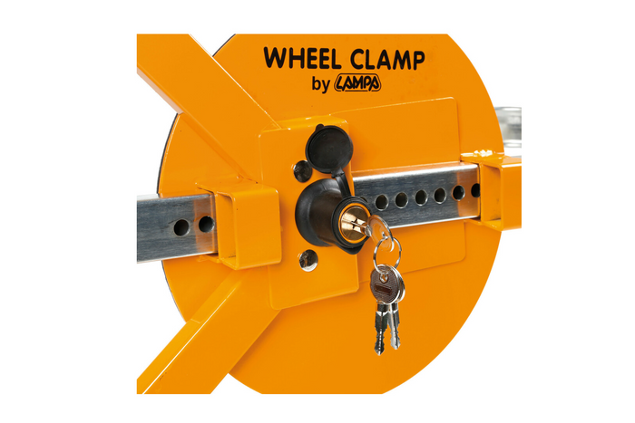 LAMPA WHEEL CLAMP Antivol de roue universel pour roues de 13 à 18 pouces