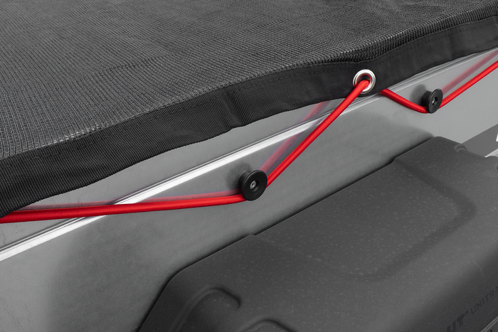 Filet de transport à mailles fines AL-KO pour sécuriser le chargement de la remorque 250 x 450 cm