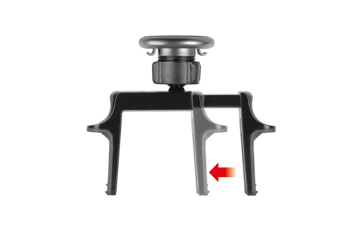 Support de téléphone magnétique LAMPA Magneto Vent Pro pour grilles d'aération; universel