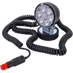 Lampe de travail LED réflecteur FRISTOM FT-364, 6xLED 2500lm avec support magnétique