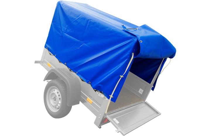 Bâche haute bleue pour la remorques 150x106 cm Garden Trailer 150 KIPP