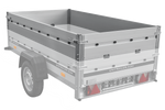 Côtés en aluminium BIS pour la remorque UNITRAILER GARDEN 230 KIPP ALU