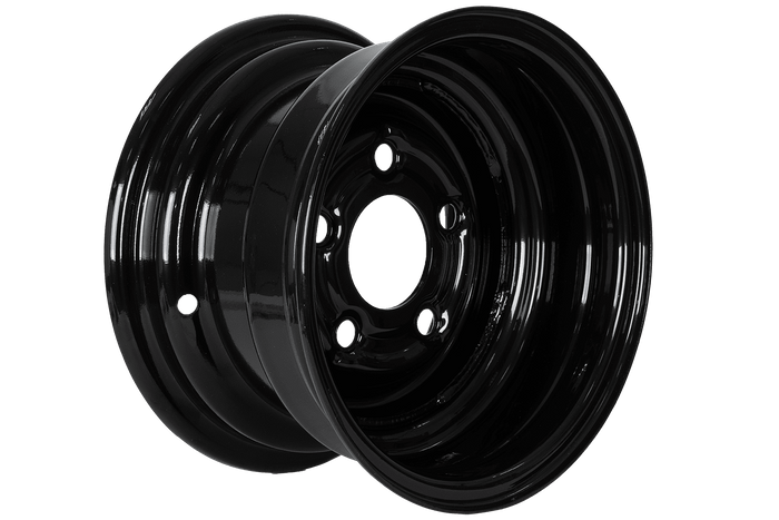 Jante en acier pour remorque UNITRAILER noire 6Jx10"H2 5x112 ET:-4