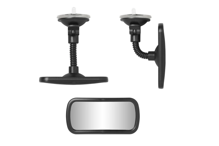 Rétroviseur panoramique ProPlus 750641 avec support et ventouse 55 x 115 mm