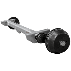 Essieu freiné KNOTT VGB18MV pour remorque/porte-voitures 1800 kg, 1400 mm, 1900 mm, 5x112