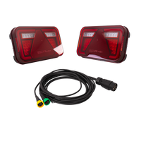 Feux arrière à LED ASPÖCK MULTILED IV + faisceau ASPÖCK 4,5 m 7 broches