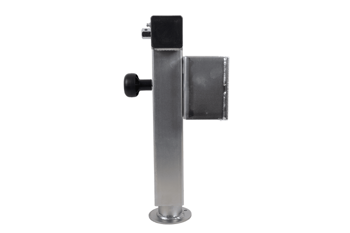 Support de manivelle extensible UNITRAILER JL2 pour remorque plateau 1300 kg 410-645 mm