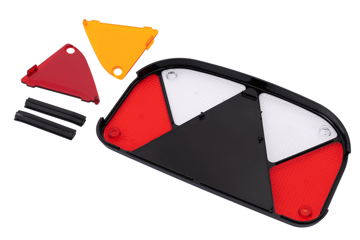 Cabochon feu arrière ASPÖCK Multipoint II, universel