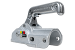 Attelage à boule WINTERHOFF WW 30-K+Z pour remorque de 3000 kg avec timon tubulaire de 35 à 51 mm, en fonte