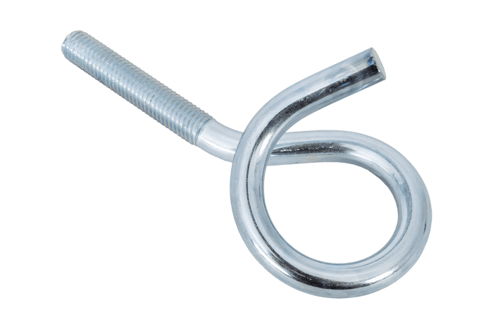 Crochet, piton, modèle sinueux DROMET HOH M10x120 