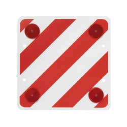 Panneau de signalisation, avertissement arrière ProPlus 361228 réfléchissant 50x50cm
