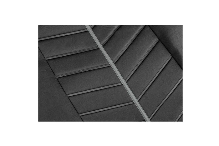 Ensemble de housses de siège auto LAMPA Rapid, noir/gris, pour sièges avant et arrière