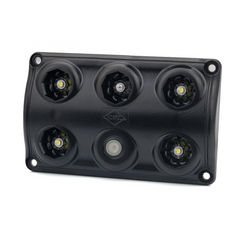 Lampe intérieure de voiture LED HORPOL LWD2157/CZ 900 lm noire avec interrupteur et diode rouge