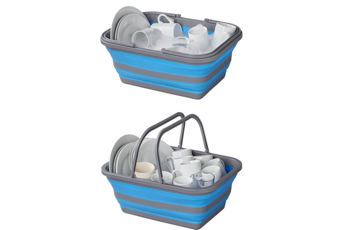 Bol de voyage pliable ProPlus 370303V01 en silicone, 16 L