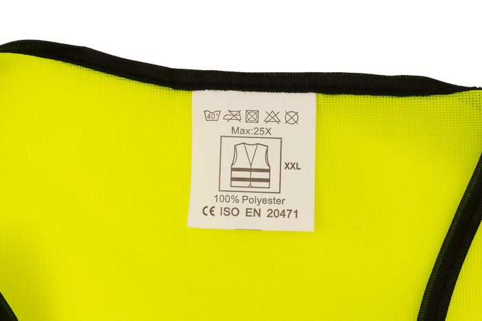 Gilet réfléchissant jaune HERMON XXL avec poches