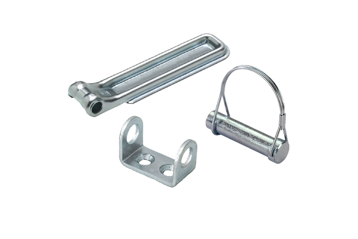 Charnière latérale avec support et verrou WINTERHOFF BSCH 10-17-220+BSCHG 10-17-B+BSCHG 10-17-B montage latéral remorque complet