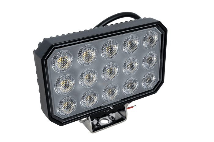 Lampe de travail, Réflecteur rectangulaire LED LAYTZ LY7303, 60 LED, 6000 lm