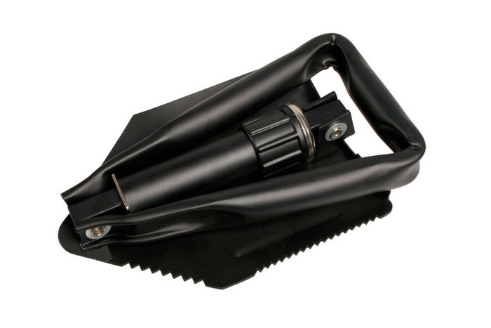 Pelle pliante LAMPA PATROL, pelle de style militaire