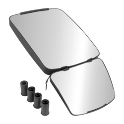 Miroir panoramique chauffant PLASTEX LP0435MPE universel 435x223mm