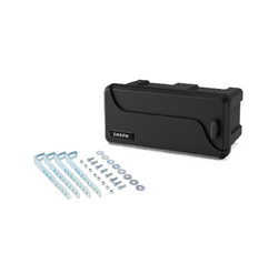 Boîte, coffre à outils DAKEN 82201 BLACKIT 550x250x295mm 23l avec supports de montage