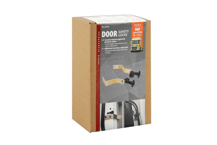 Serrures de porte de cabine supplémentaires LAMP 97934 pour camions DAF