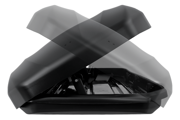 Coffre de toit Inter Pack Skugga L 660 noir mat