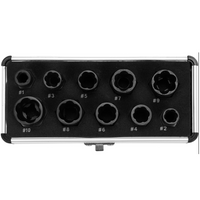 Extracteurs de vis YATO YT-06031 9-19 mm 10 pièces.