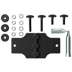 Adaptateur T-profilé n° 364 (glissières pour barres en aluminium) pour porte-vélos Peruzzo