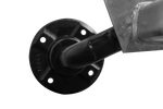 Essieu non freiné KNOTT VG7-L pour remorque 750 kg 1360 mm 1676 mm 4x130