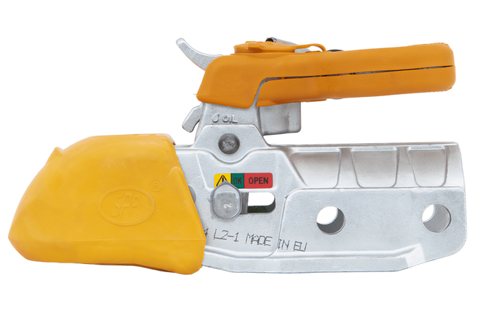 Attelage à boule STEELPRESS BC-3500E-00-02+SD pour remorque de 3500 kg avec timon en fonte de 60,5 mm