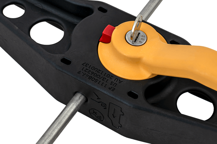 Ensemble de deux supports de fixation d'échelle LOKHEN STOPPY 606510100