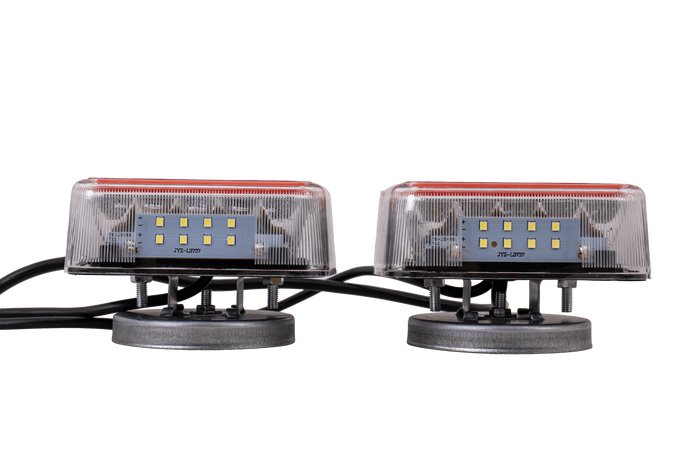 Feux arrière LED TT Technology TT.12007, 4 fonctions gauche + droit, magnétiques