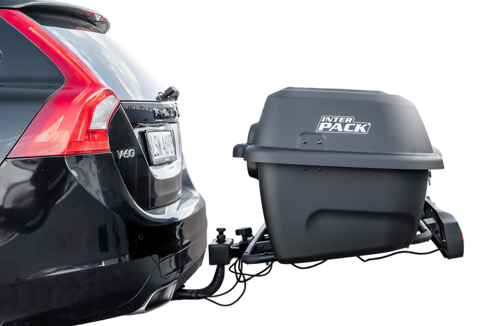 Box, coffre sur boule d'attelage Inter Pack Re-cargo (plateforme + coffre)