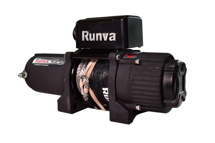 Treuil électrique pour remorque RUNVA EWP3500A 12V 1588kg avec câble de 12,8m