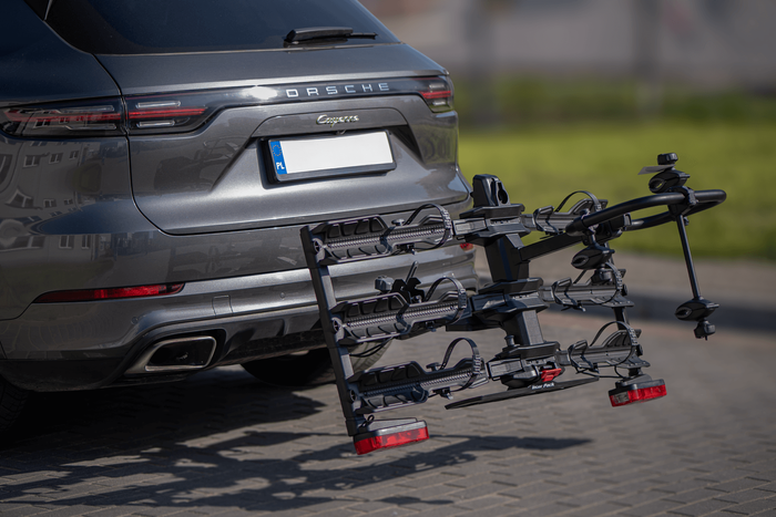 Inter Pack Spider 3 Lite - porte-vélos sur attelage pour 3 vélos