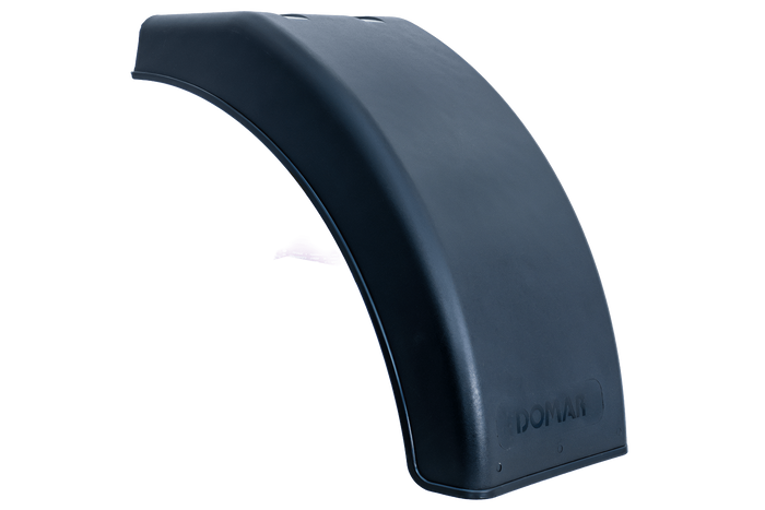 Demi-garde-boue pour remorque DOMAR DR1012202 passage de roue 384/200mm gauche