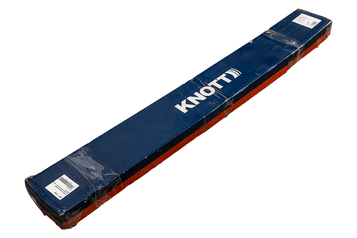 Support de roue de secours OUTLET KNOTT pour caravane 1200-1500 mm