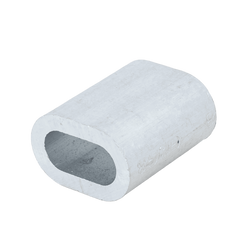 Manchon à sertir aluminium pour câble DROMET ZLA.8, de 8 mm