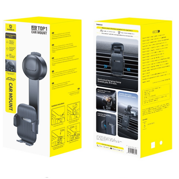 Support de téléphone de voiture BASEUS PrimeTrip C03 Air avec ventouse pour tableau de bord
