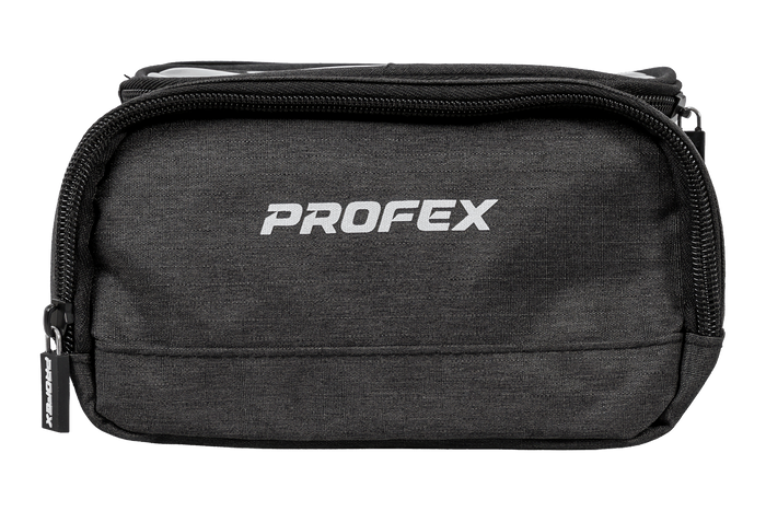 Sacoche de cadre de vélo PROFEX 93015 avec 2 poches et étui pour téléphone