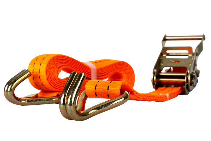 Courroie de transport orange UNITRAIER 3 m/35 mm/2 t avec tendeur