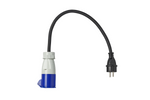 Adaptateur avec prise Schuko et prise CEE 16 A 230 V ProPlus 373526, câble de 40 cm