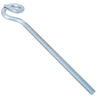 Crochet, piton, modèle sinueux DROMET HOH M12x300 